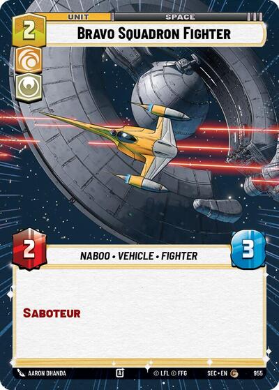 Bravo Squadron Fighter (Hyperspace Foil)