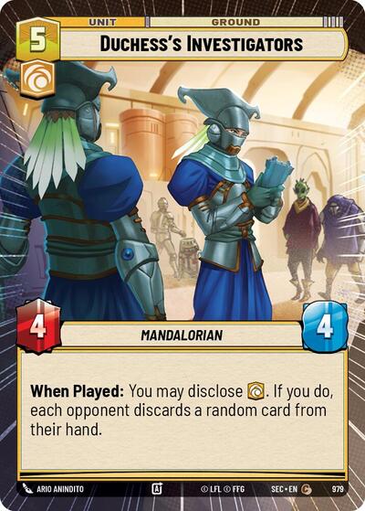 Duchess's Investigators (Hyperspace Foil)