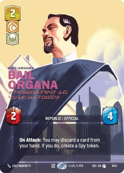 Bail Organa - Responding to Catastrophe (Prestige)