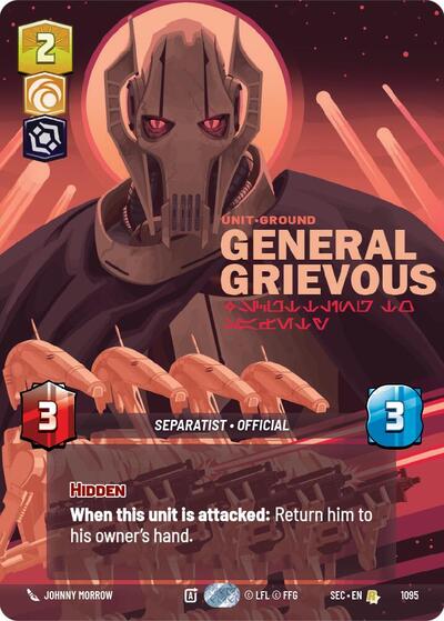 General Grievous - Scuttling to Safety (Prestige Foil)