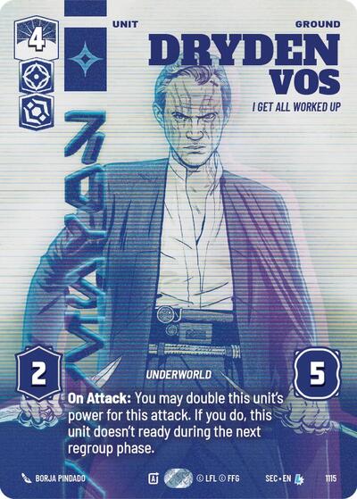 Dryden Vos - I Get All Worked Up (Prestige Foil)