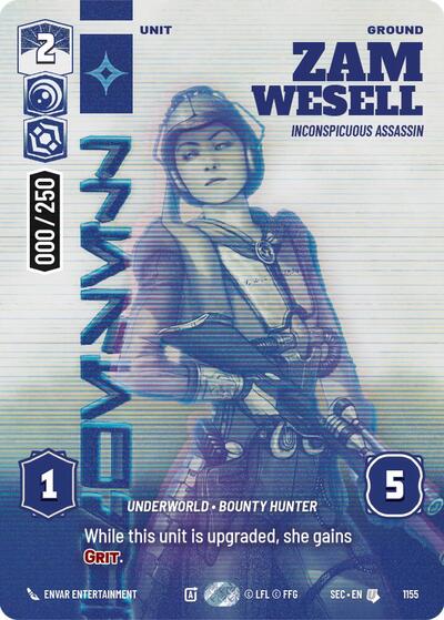 Zam Wesell - Inconspicuous Assassin (Serialized)