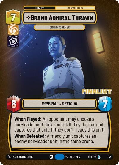 Grand Admiral Thrawn - Grand Schemer (Finalist)