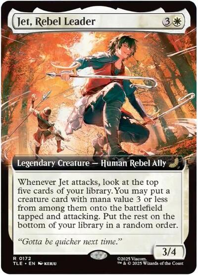 Jet, Rebel Leader (Extended Art)