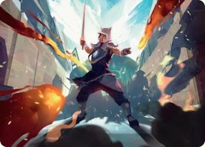Sokka, Tenacious Tactician Art Card