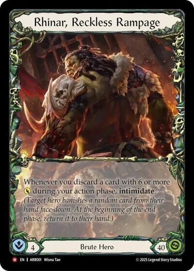 Rhinar, Reckless Rampage