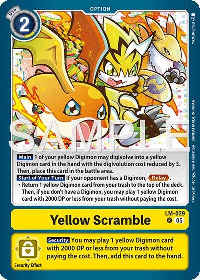 Yellow Scramble (LM-029) (Alternate Art)