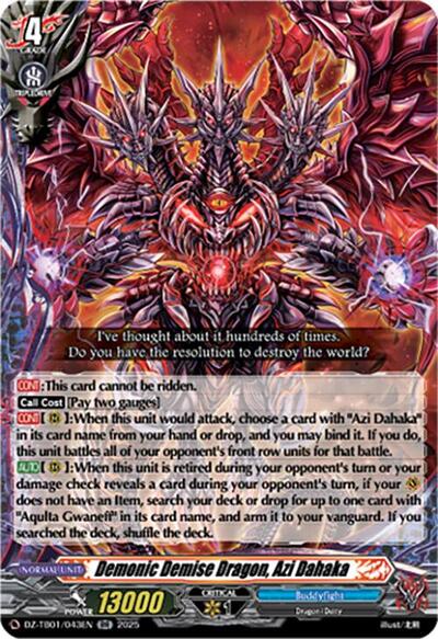 Demonic Demise Dragon, Azi Dahaka