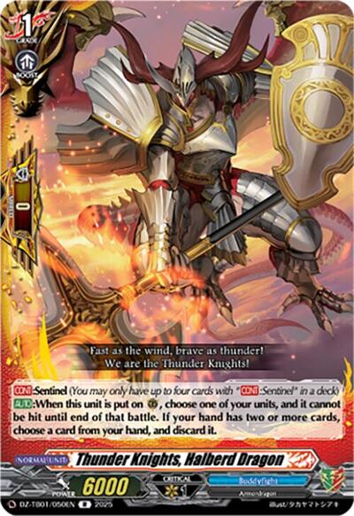 Thunder Knights, Halberd Dragon