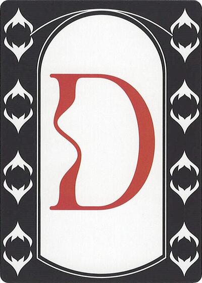 Letter Card - D