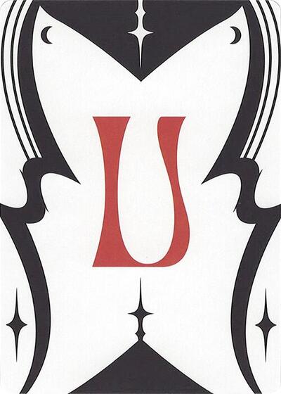 Letter Card - U