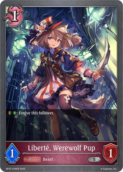 Liberte, Werewolf Pup