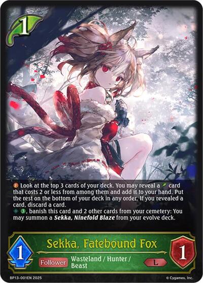 Sekka, Fatebound Fox