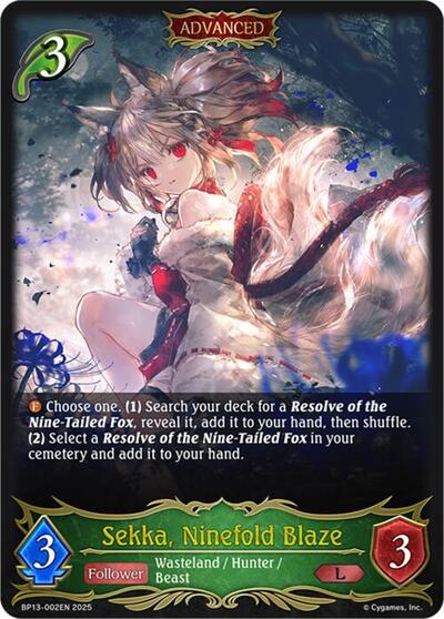 Sekka, Ninefold Blaze