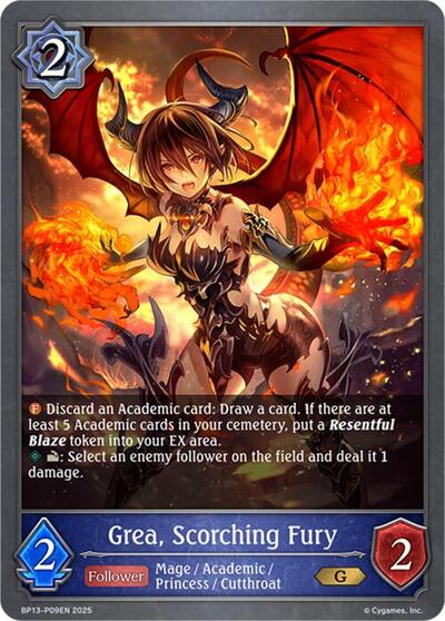 Grea, Scorching Fury - P09 (Foil)
