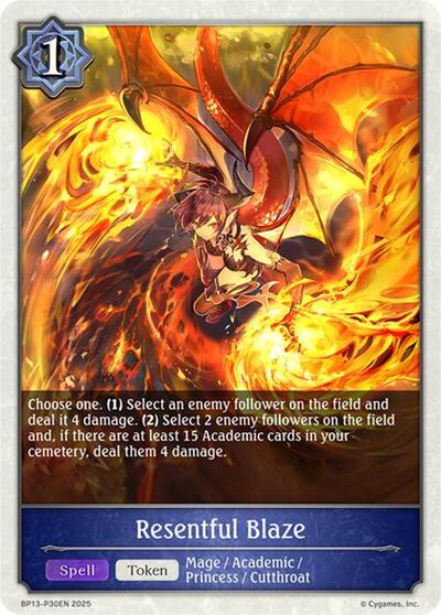 Resentful Blaze - P30 (Foil)