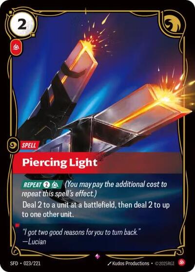 Piercing Light