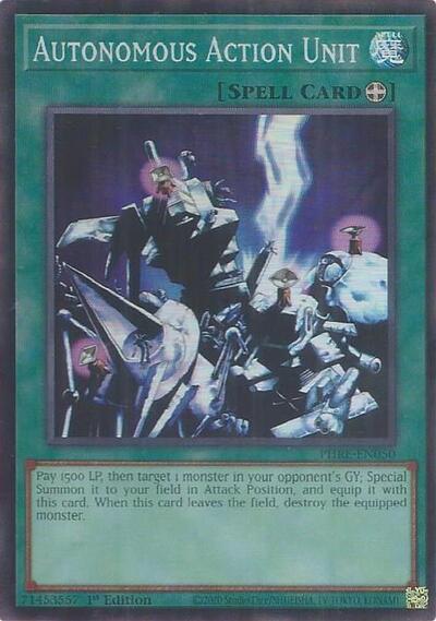 Autonomous Action Unit (Super Rare)