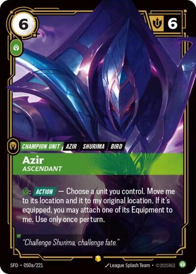 Azir, Ascendant (Alternate Art)
