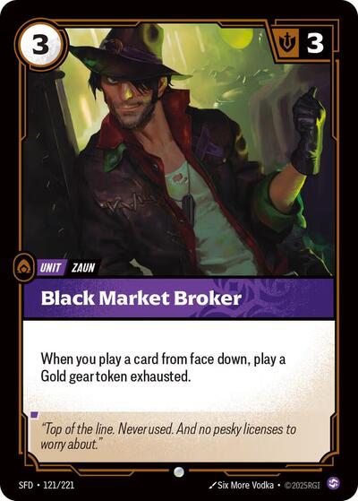 Black Market Broker