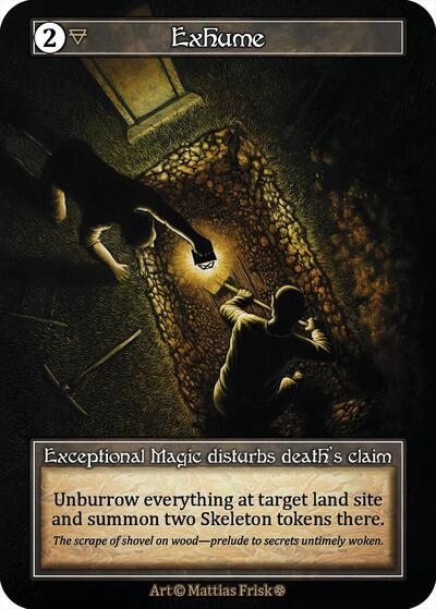 Exhume (Foil)