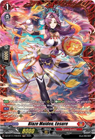 Blaze Maiden, Eesure (FR)