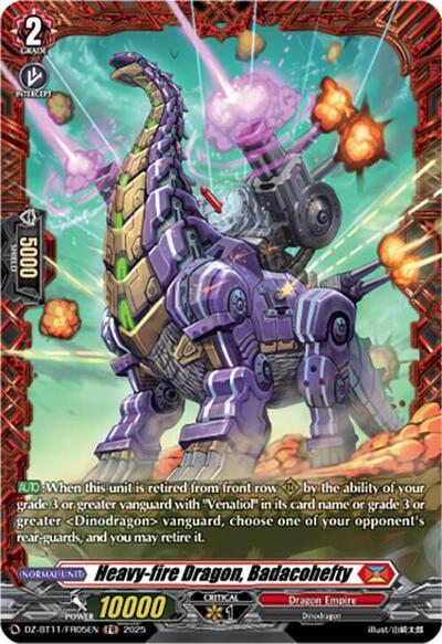 Heavy-fire Dragon, Badacohefty (FR)