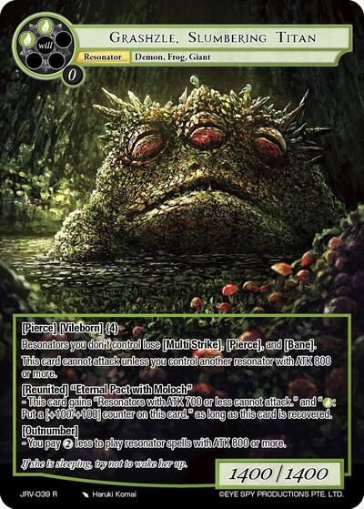 Grashzle Slumbering Titan
