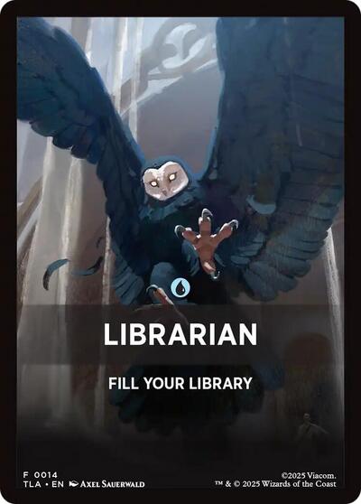 Librarian Theme Card
