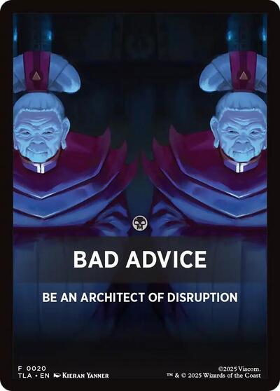 Bad Advice Theme Card