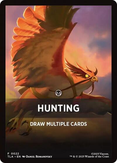 Hunting Theme Card