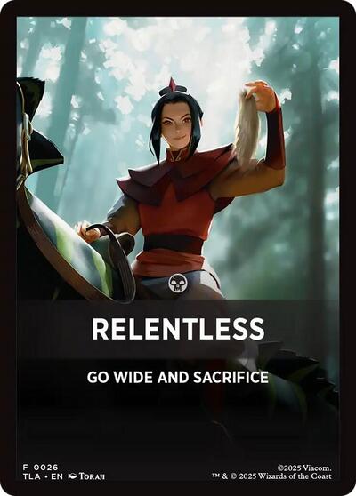 Relentless Theme Card