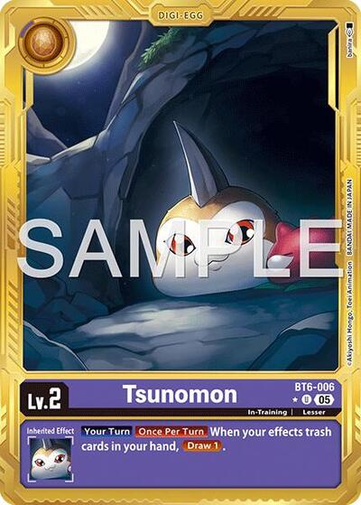 Tsunomon (Gold Border)