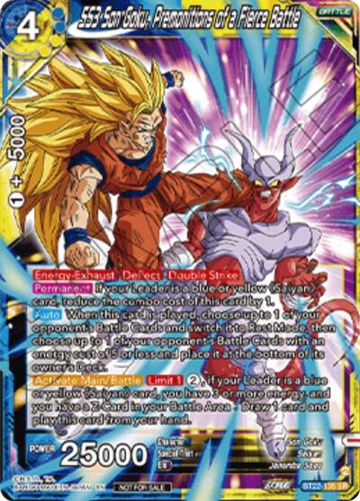 SS3 Son Goku, Premonitions of a Fierce Battle (Championship 2025 Finals Pack)