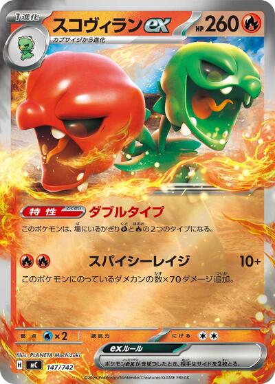 Scovillain ex (Mirror Holo)