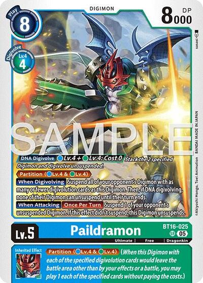 Paildramon - BT16-025 (Reprint)
