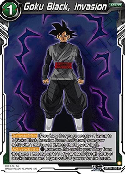 Goku Black, Invasion