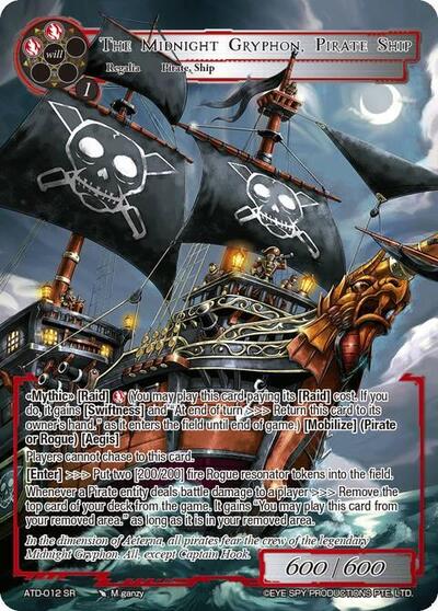 The Midnight Gryphon, Pirate Ship