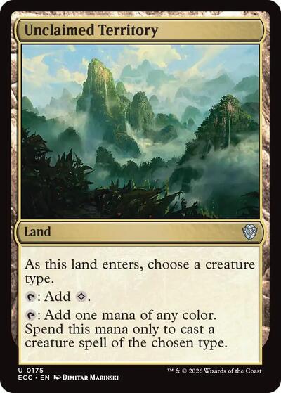 Unclaimed Territory