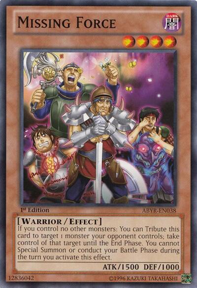 Missing Force