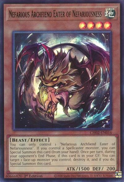 Nefarious Archfiend Eater of Nefariousness