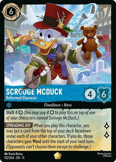 Scrooge McDuck - Reformed Ebenezer