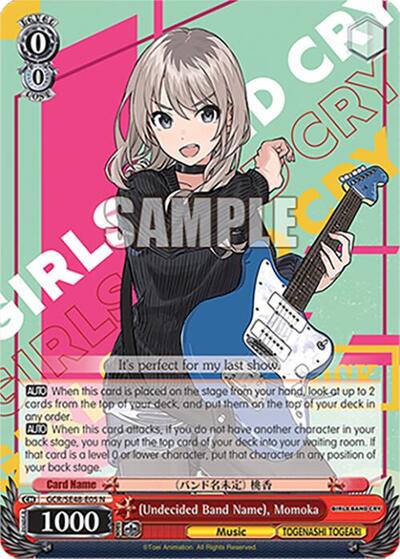 (Undecided Band Name), Momoka