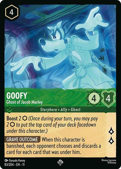 Goofy - Ghost of Jacob Marley