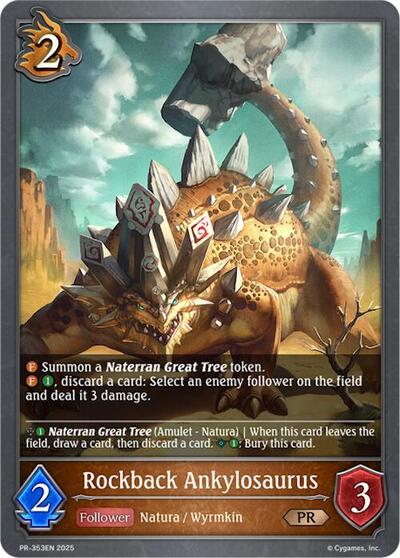 Rockback Ankylosaurus