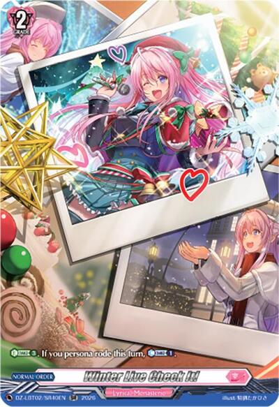 Winter Live Check It! (SR)
