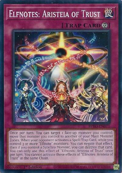 Elfnotes: Aristeia of Trust
