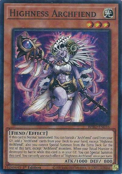 Highness Archfiend