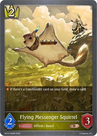 Flying Messenger Squirrel