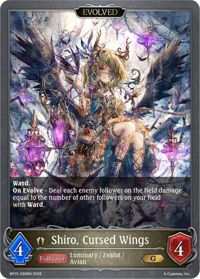 Shiro, Cursed Wings (Evolved)
